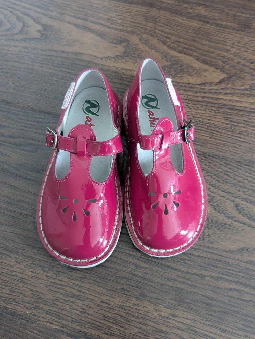 Naturino Mary Jane Shoes Pink Size 8 EU 25